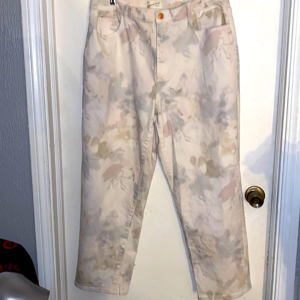 Womens Vintage Jeans Universal Threads 16/33R vintage Straight tie-dyed